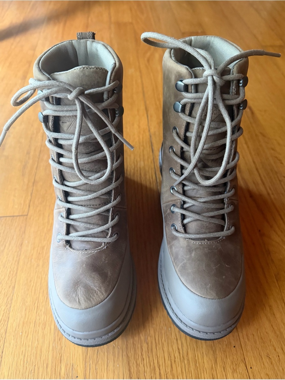 Muck Women's Lace-Up Waterproof Wedge Boots